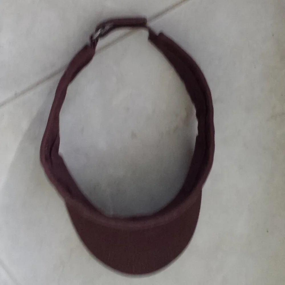 Brown Adjustable Visor